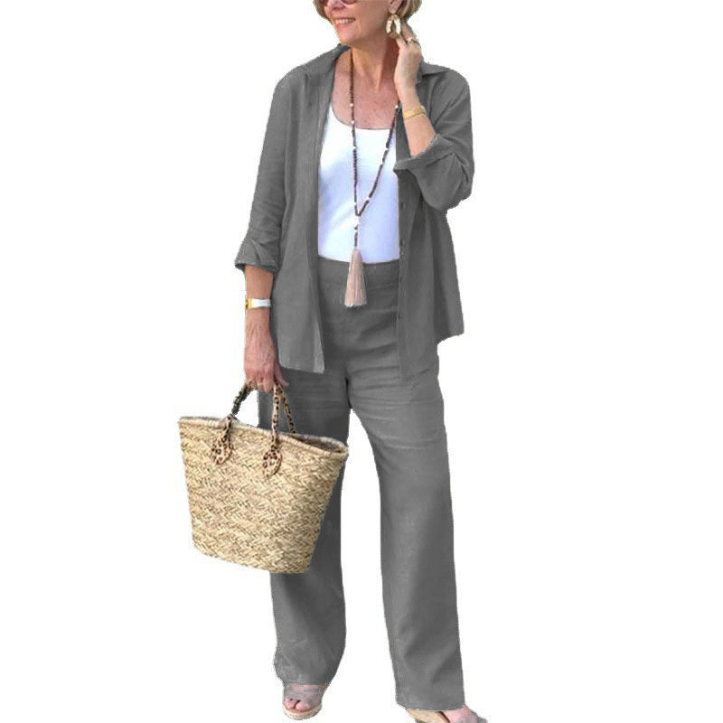 Western Style Two-piece Suit Fashion Women - Chic Angle